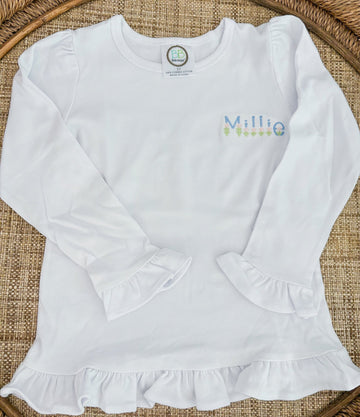 "Millie" 5t long sleeve t-shirt