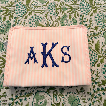 "aKs" Medium Pimlico Stripe Pink Roadie