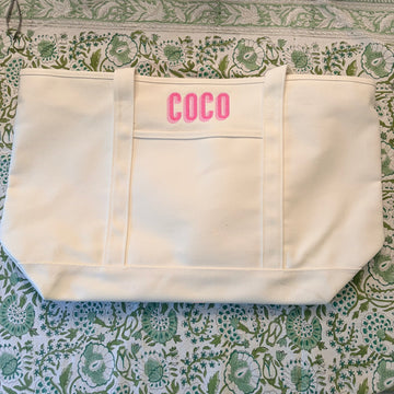 "COCO" Canvas Tote
