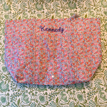 "Kennedy" Garden Floral Jumbo Tote