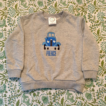 "Pierce" Gray Sweatshirt 3T