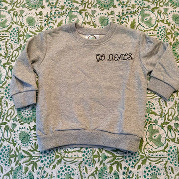 "go deacs" Gray Sweatshirt 12M
