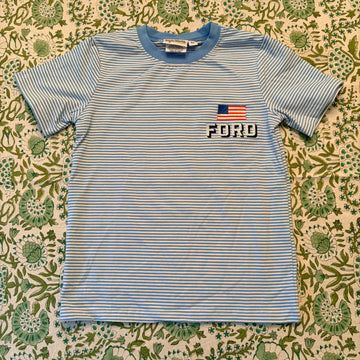 "Ford" Blue Stripe tee 6