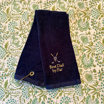 "Best Dad by Par" Golf Towel