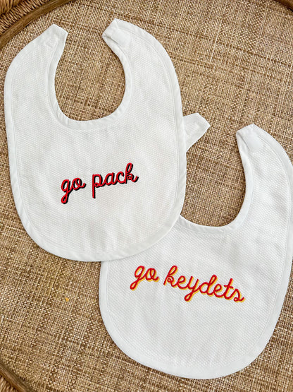 Custom baby bib