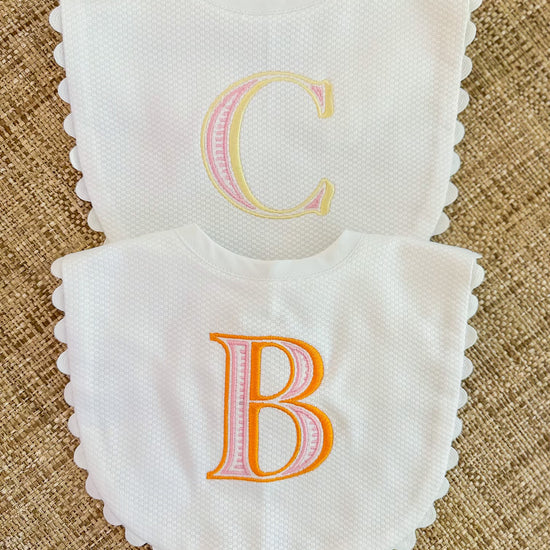 Custom baby bib - Bogey and Byrd