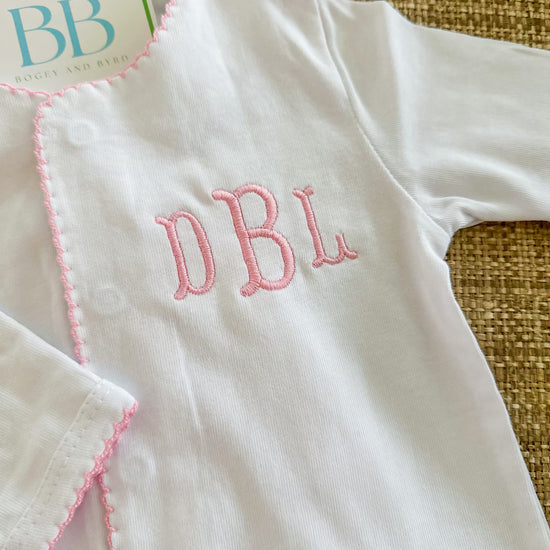 Newborn baby footie + hat set - Bogey and Byrd