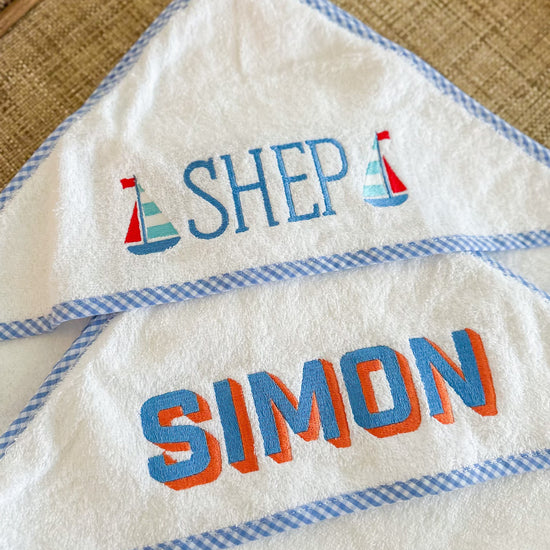 Hooded bath towel - Bogey and Byrd