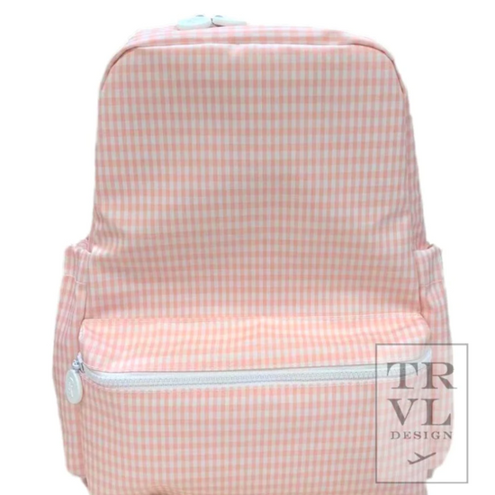 TRVL Backpacker wipeable backpack - Bogey and Byrd