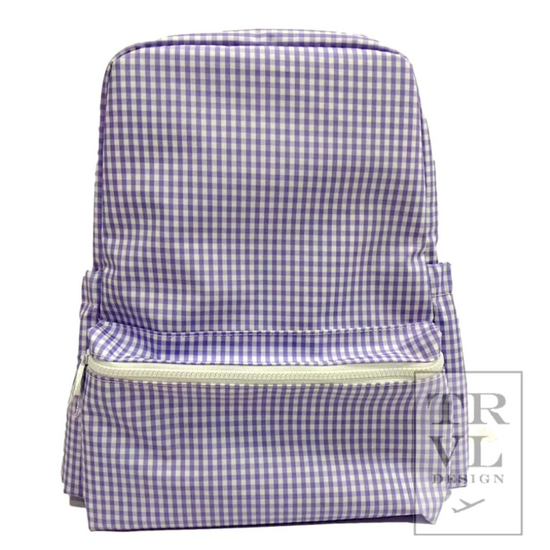 TRVL Backpacker wipeable backpack - Bogey and Byrd