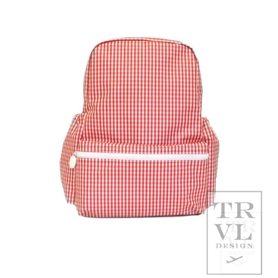 TRVL Backpacker wipeable backpack - Bogey and Byrd