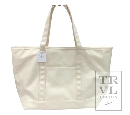 TRVL Maxi Canvas Tote