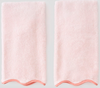 Weezie Scallop Hand Towels (Pair) - Bogey and Byrd