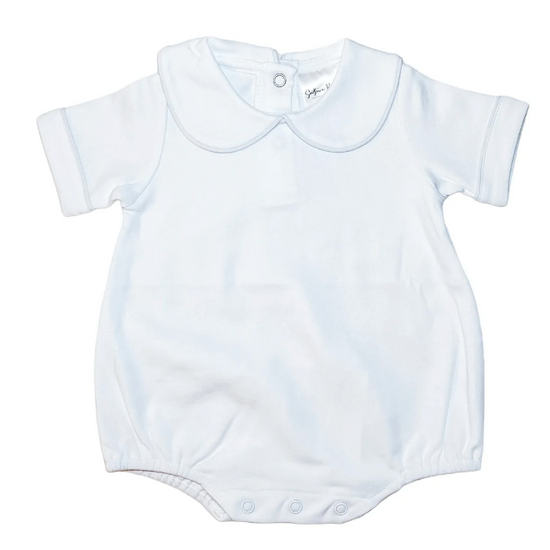 Collared Peter Pan Bubbles - Solid or ricrac trim - Bogey and Byrd