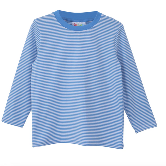 Personalized Striped Long-Sleeve T-Shirts - Bogey and Byrd