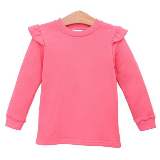 French Terry Flutter Sleeve sweatshirt - Bogey and Byrd