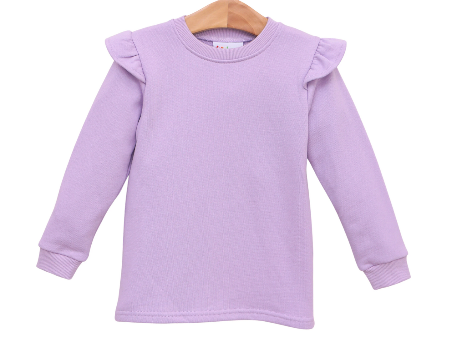 French Terry Flutter Sleeve sweatshirt