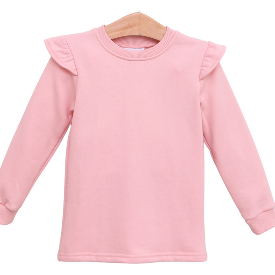 French Terry Flutter Sleeve sweatshirt - Bogey and Byrd