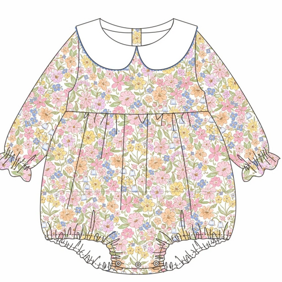 Vintage Floral Charlotte Bubble - Bogey and Byrd