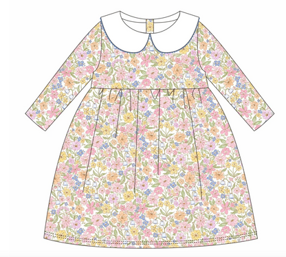 Vintage Floral Charlotte Dress - Bogey and Byrd