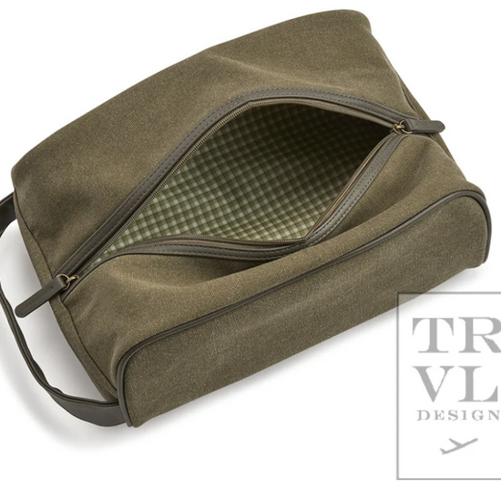 Men's Coated Canvas Shoe Bag - Bogey and Byrd