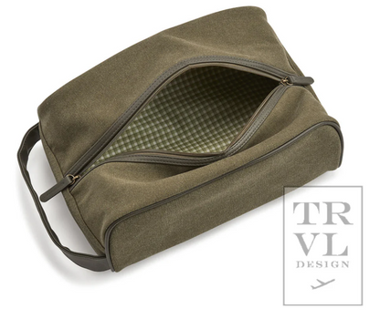 Men's Coated Canvas Shoe Bag - Bogey and Byrd