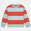 Kids Long Sleeve Easy Tee in Rugby Stripe