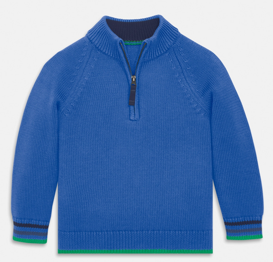 Kids Quarter Zip Sweater