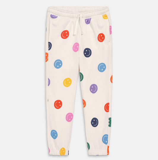 Baby + Kids Sweatpants in Happy Faces