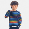 Kids Sweater in Multi-Stripe