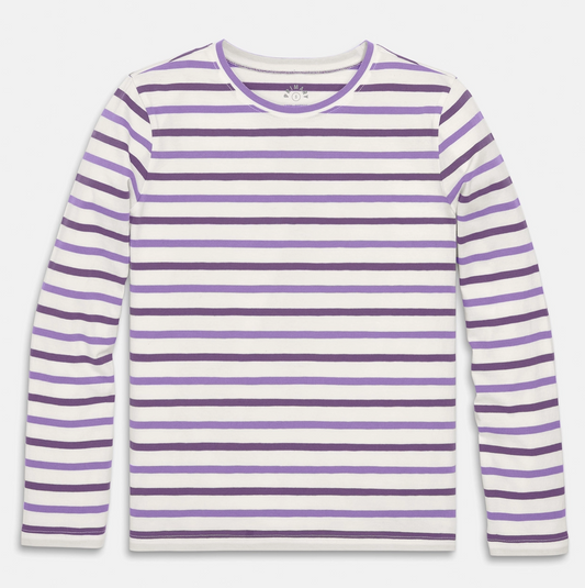 Women's Fit Long Sleeve Everyday Stripe Tee