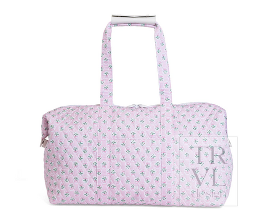 Quilted Top Zip Weekender