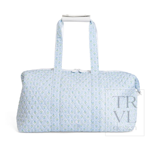 Quilted Top Zip Weekender