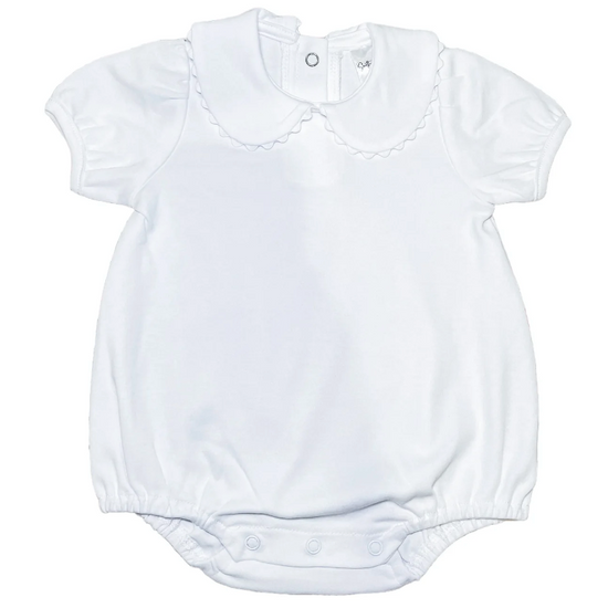 Collared Peter Pan Bubbles - Solid or ricrac trim - Bogey and Byrd