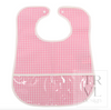 Gingham Clean-Up Bib