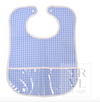 Gingham Clean-Up Bib