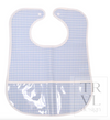 Gingham Clean-Up Bib