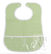 Gingham Clean-Up Bib