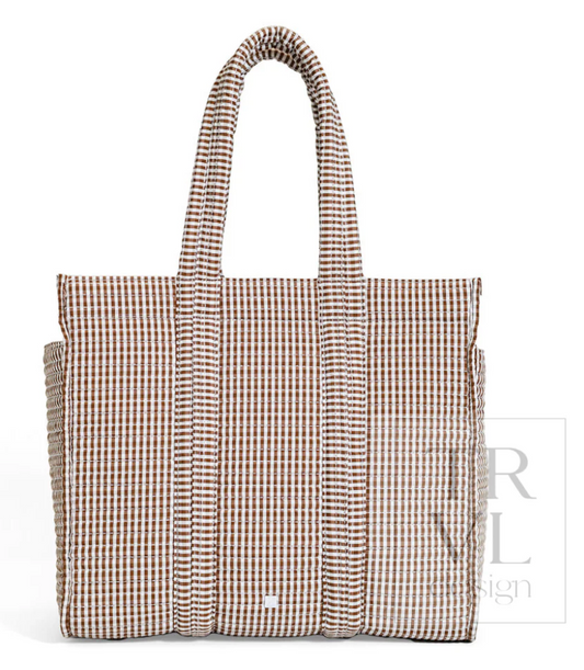 TRVL Go Go Quilted Tote