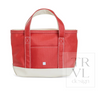 TRVL Two Tone Canvas Tote