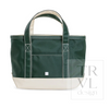 TRVL Two Tone Canvas Tote