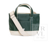 TRVL Two Tone Canvas Tote