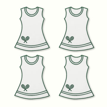 Tennis Dress Cocktail Napkins