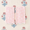 Patterned Scallop Hand Towels (pair)