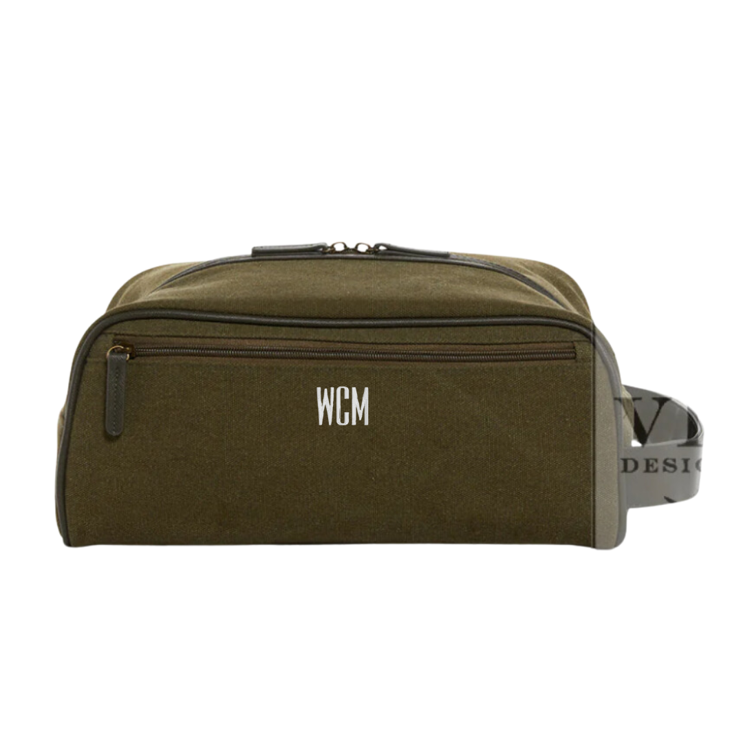 Men's Coated Canvas Shoe Bag - Bogey and Byrd