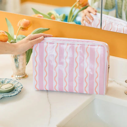 Patterned Toiletry Bag
