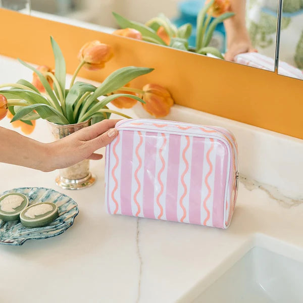 Patterned Toiletry Bag