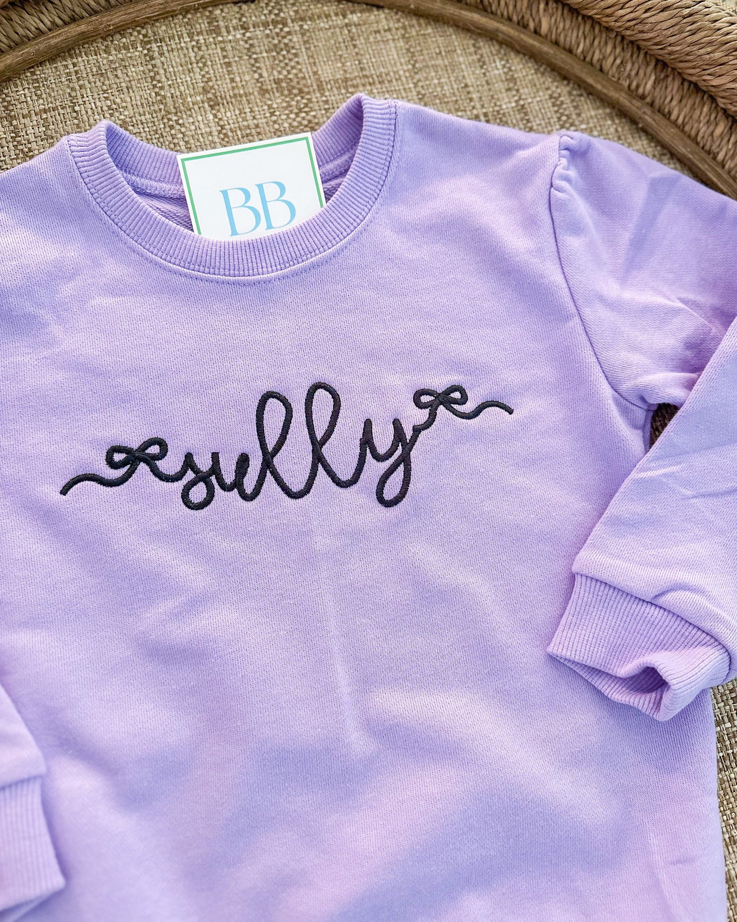 Girls custom sweatshirt