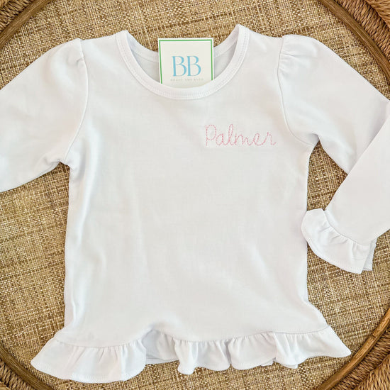 Personalized girls t-shirt - Bogey and Byrd