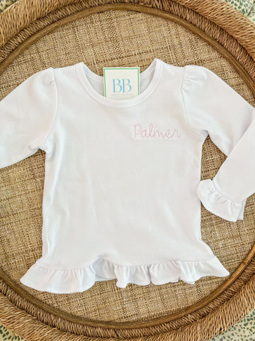 Personalized girls t-shirt - Bogey and Byrd